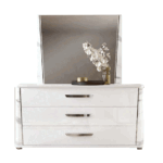 High Gloss Lacquer Anna Status Dresser/mirror p13022 By ESF Furniture - Image 2
