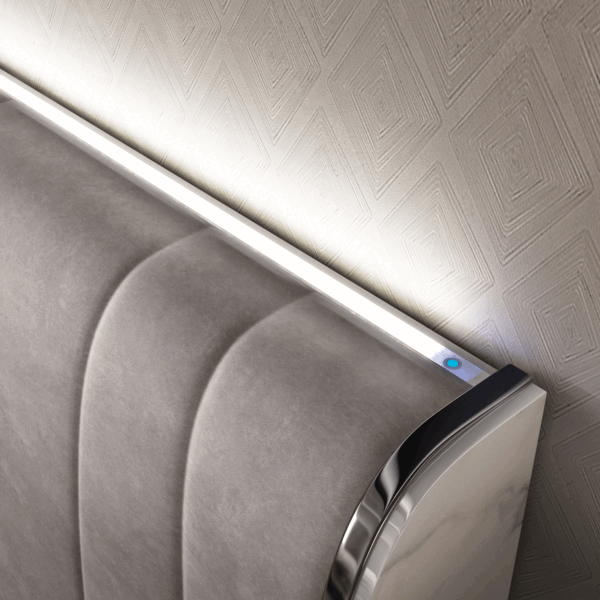 High Gloss Lacquer Anna Status Bedroom Set p12994 By ESF Furniture - Image 4