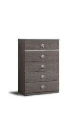 High Gloss Lacquer Nabucco Night Bedroom Set Silver Birch p12159 By ESF Furniture - Image 11