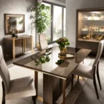 High Gloss Lacquer Essenza Dining Set by Arredoclassic Italy