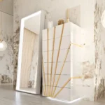 High Gloss Lacquer Oro White Bedroom Set