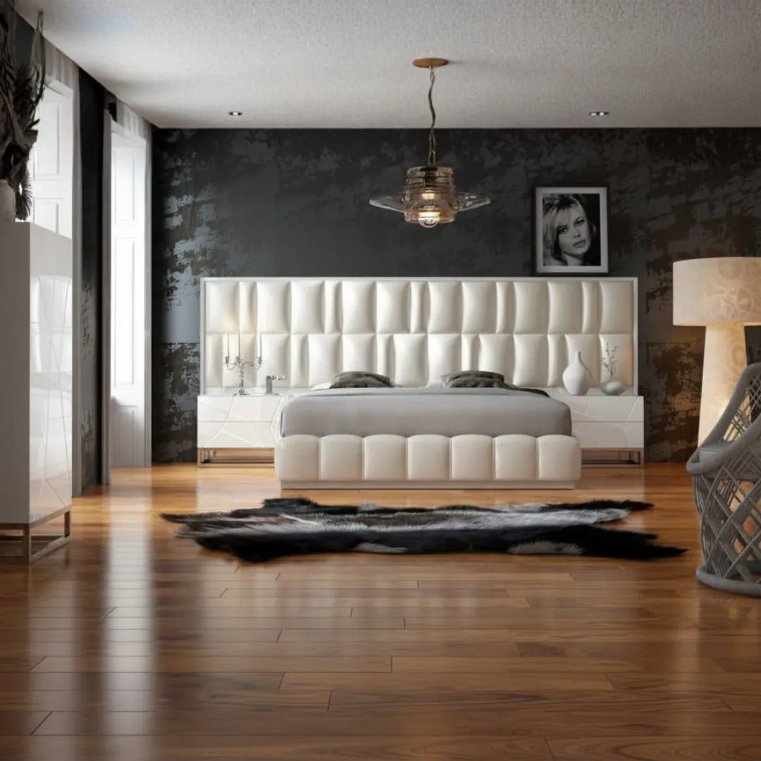Dor 21 Bedroom Set By Esf Furniture | Mobilia Cleopatra 3 DOR 21 Bedroom Set