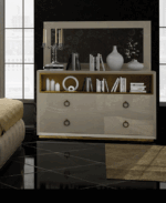 Velvet-mirror-for-Double-dresser-bedroom