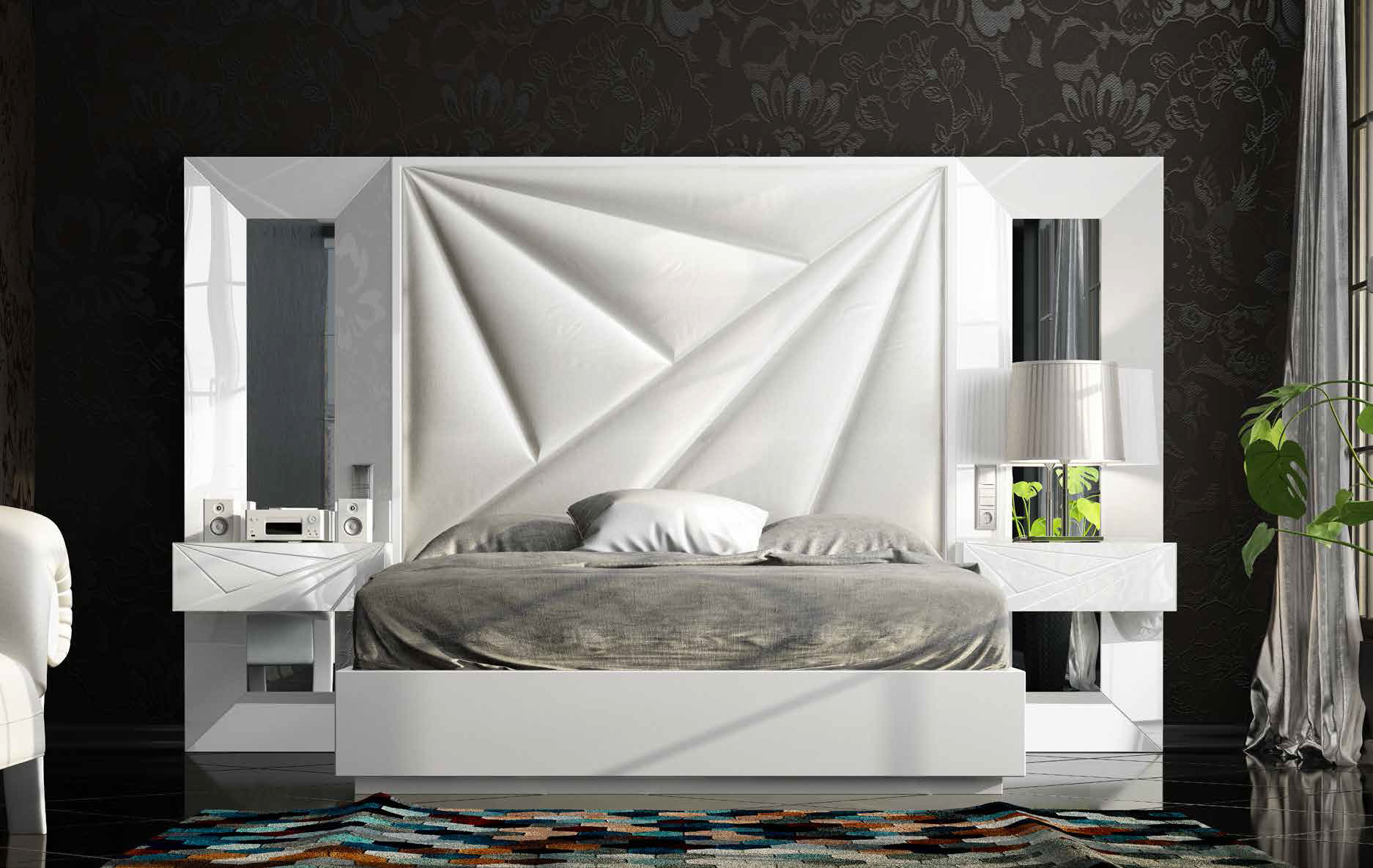 Dor 31 Bedroom Set P10722 By Esf Furniture | Mobilia Cleopatra 3 DOR_31