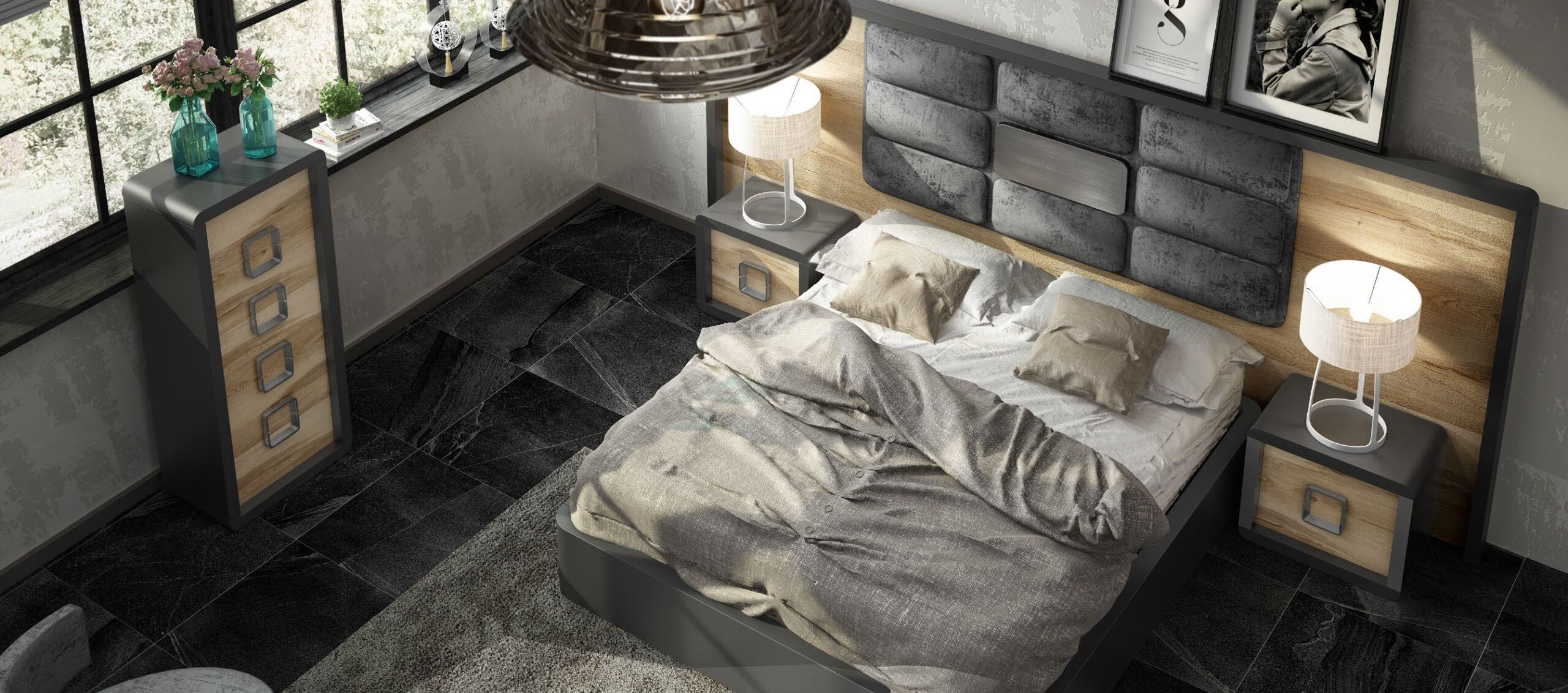 Dor 173 Bedroom P10867 By Esf Furniture | Mobilia Cleopatra 3 Spain_DOR-173