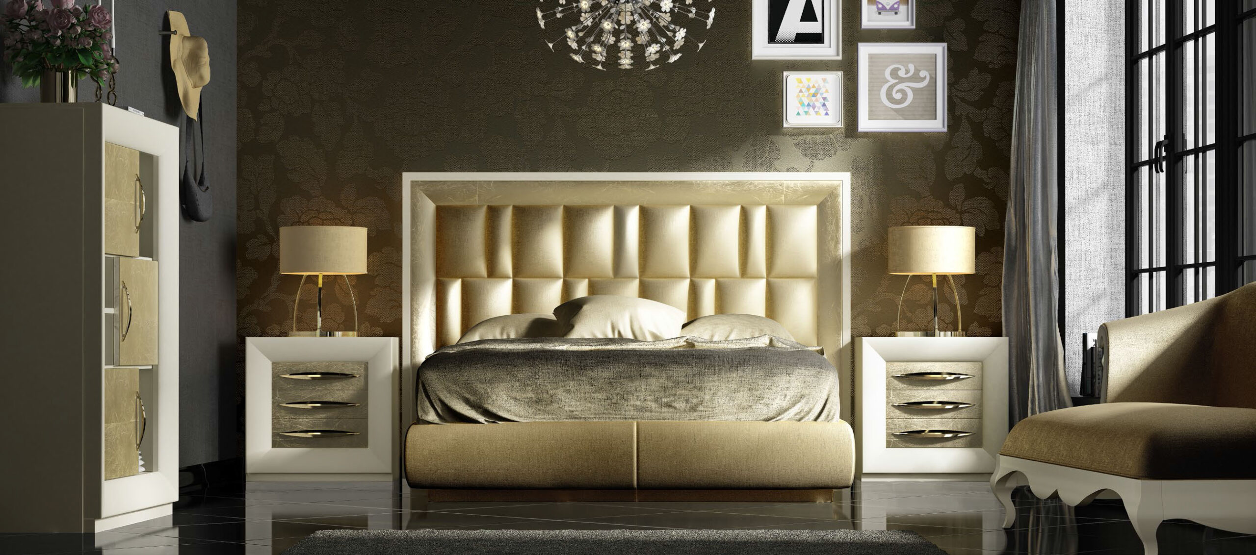 Dor 118 Bedroom P10812 By Esf Furniture | Mobilia Cleopatra 3 Spain_DOR-118
