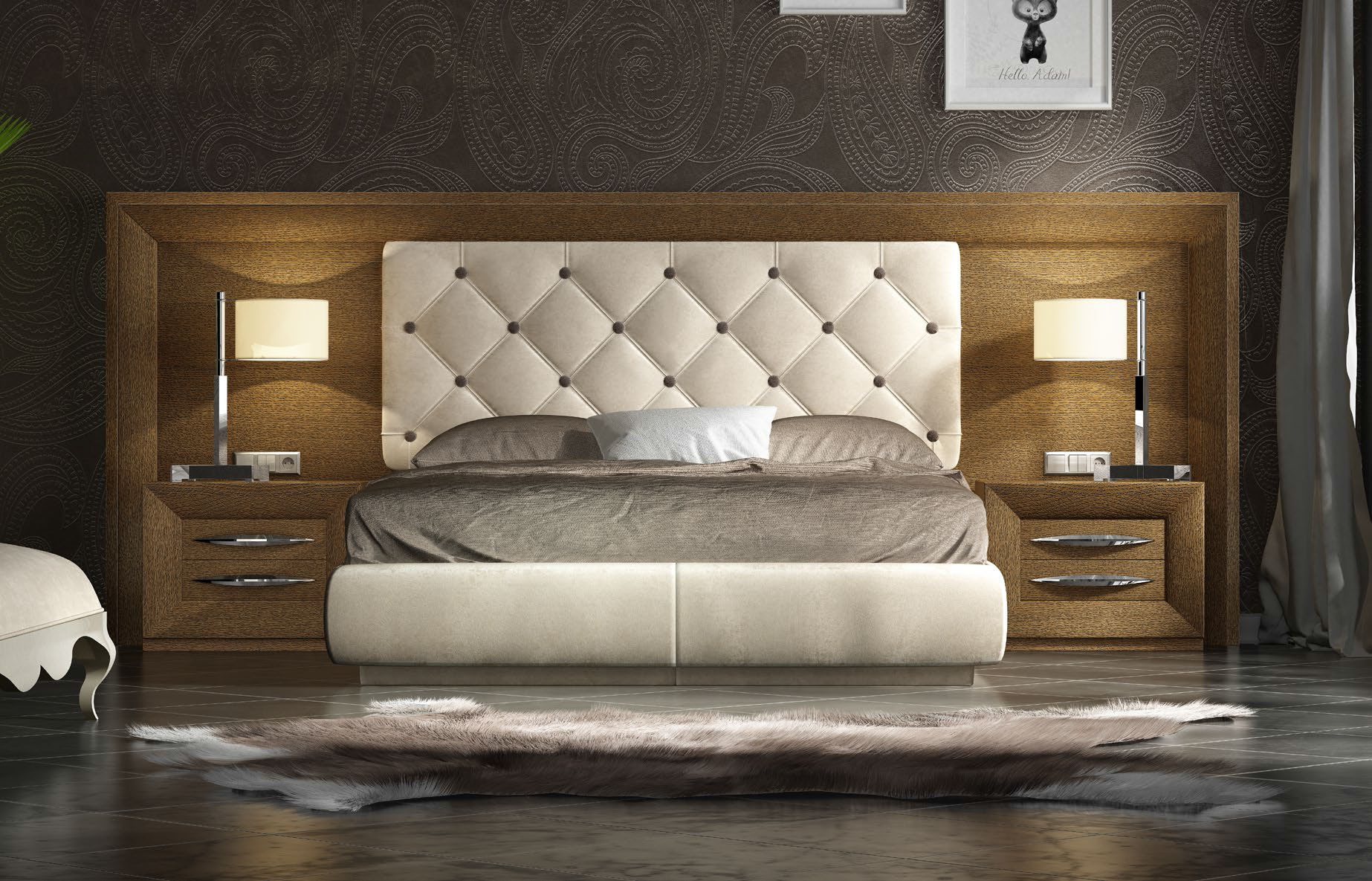 Dor 120 Bedroom P10814 By Esf Furniture | Mobilia Cleopatra 3 Spain_DOR-120