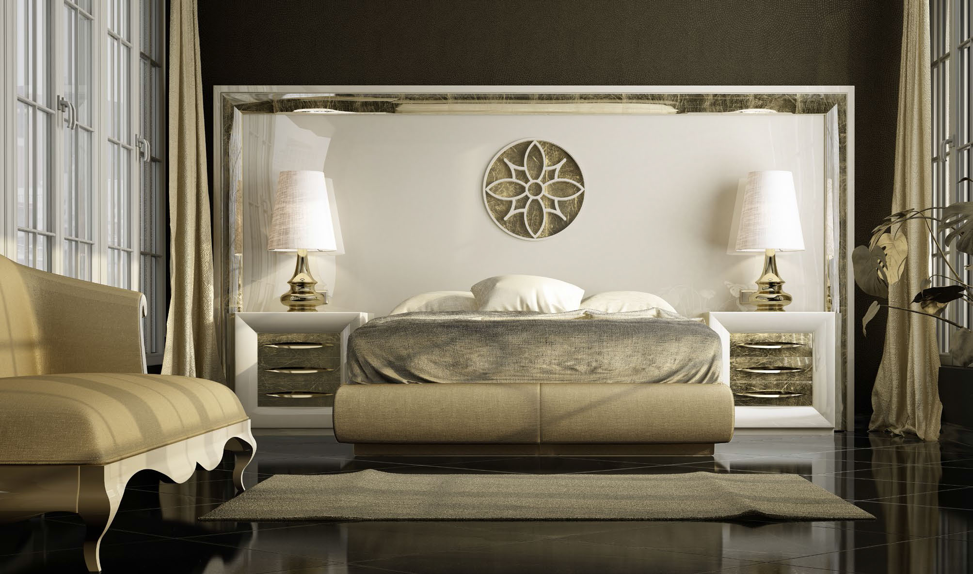 Dor 115 Bedroom P10809 By Esf Furniture | Mobilia Cleopatra 3 Spain_DOR-115