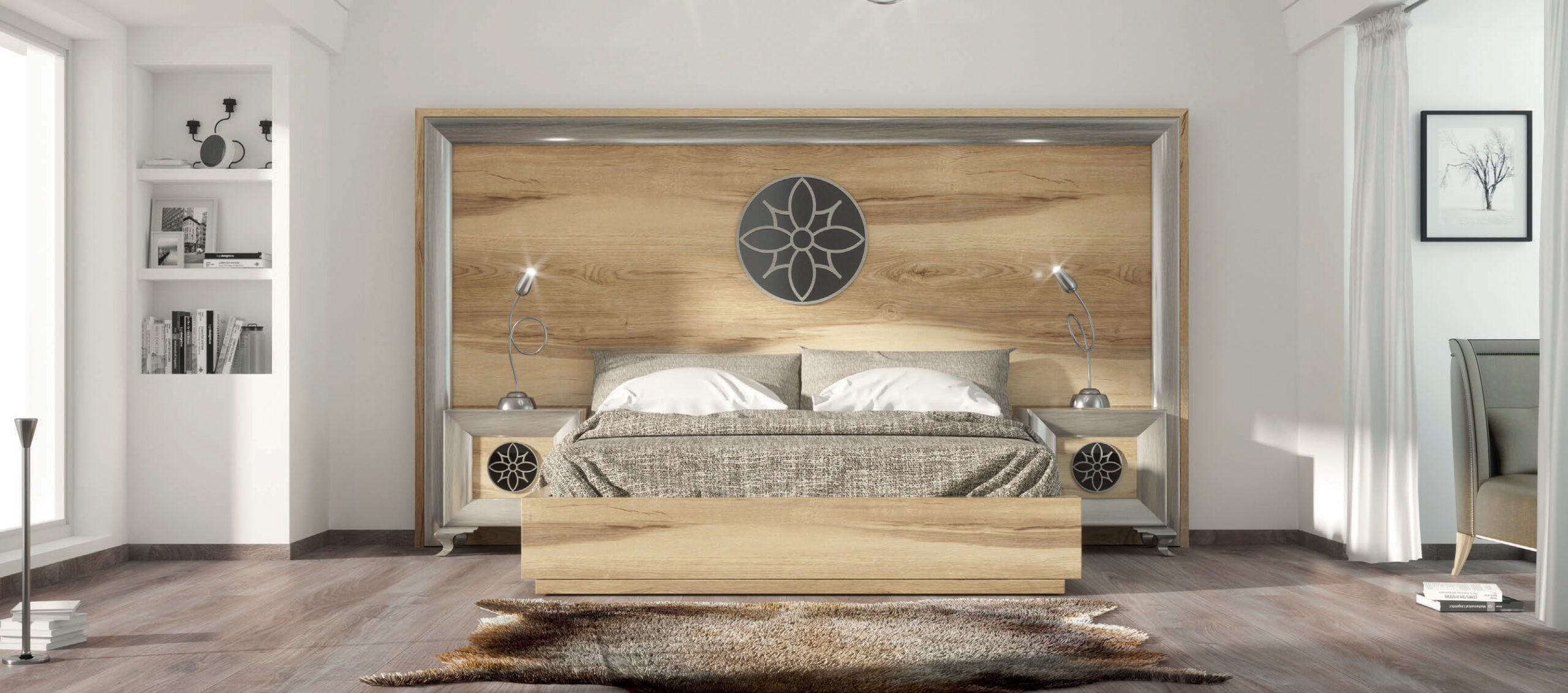 Dor 103 Bedroom P10797 By Esf Furniture | Mobilia Cleopatra 3 Spain_DOR-103