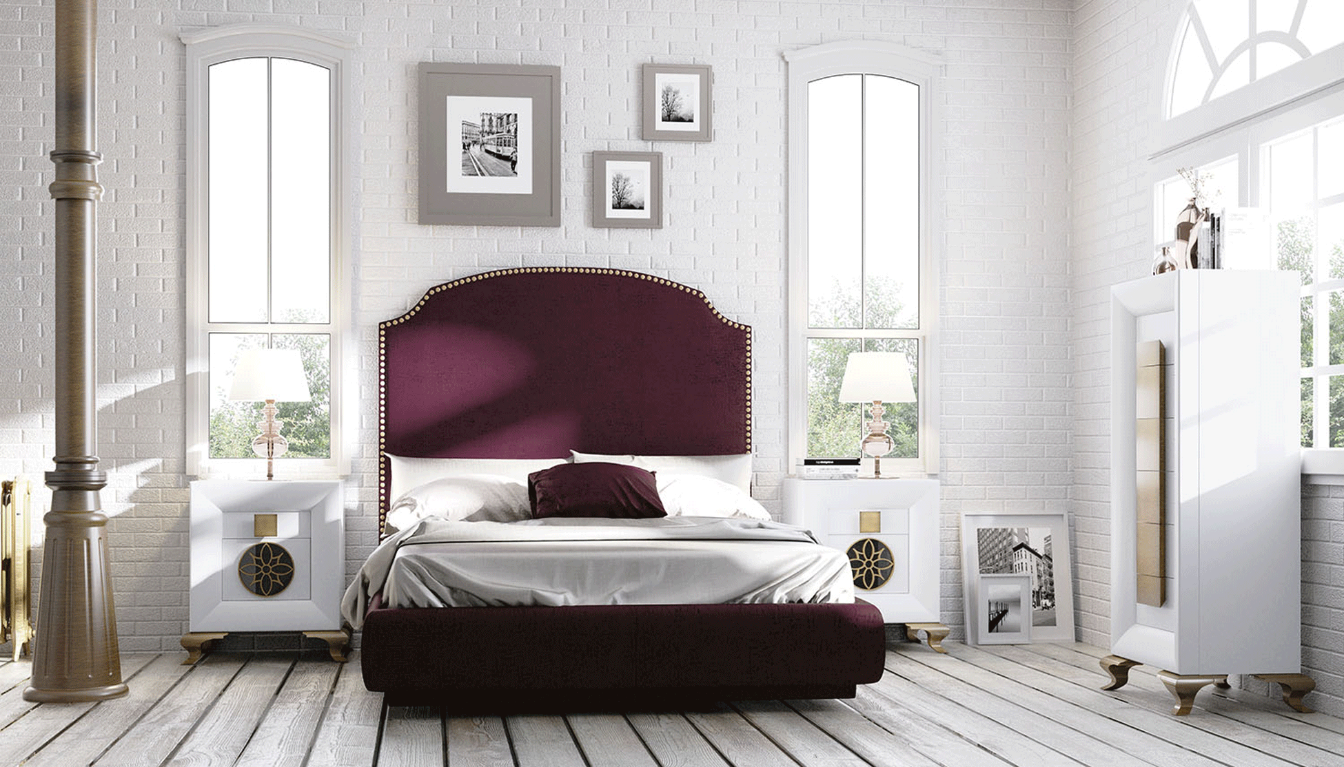 Dor 105 Bedroom P10799 By Esf Furniture | Mobilia Cleopatra 3 Spain_DOR-105