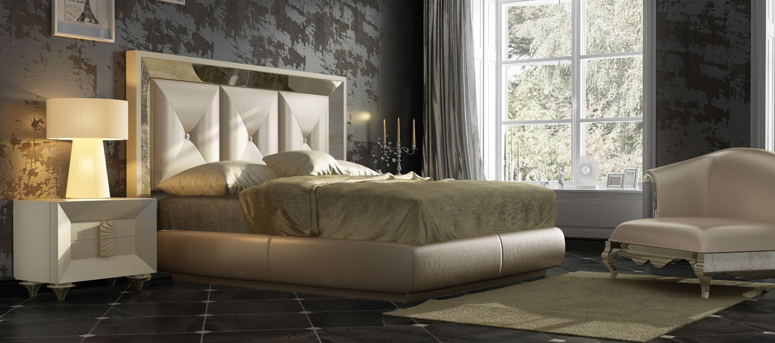 Dor 109 Bedroom P10803 By Esf Furniture | Mobilia Cleopatra 3 Spain_DOR-109