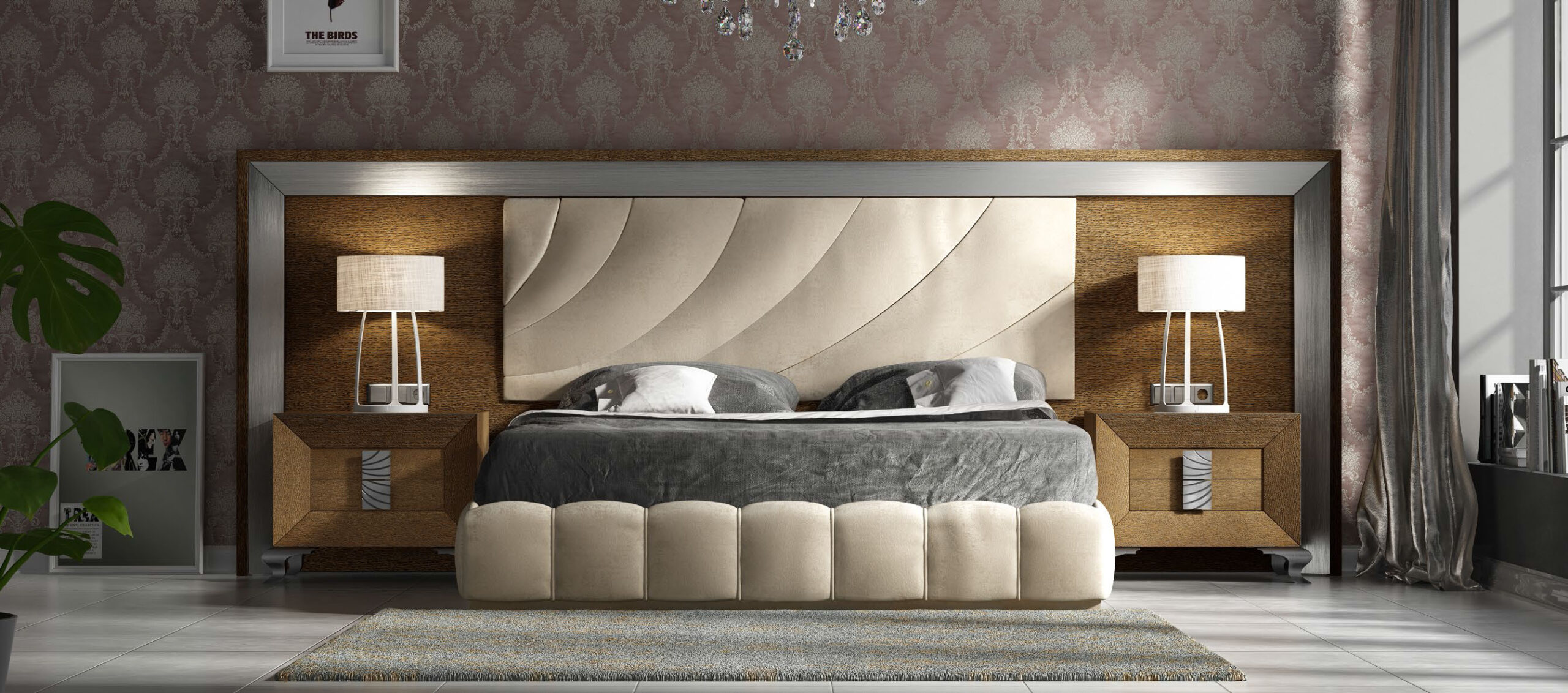Dor 110 Bedroom P10804 By Esf Furniture | Mobilia Cleopatra 3 Spain_DOR-110