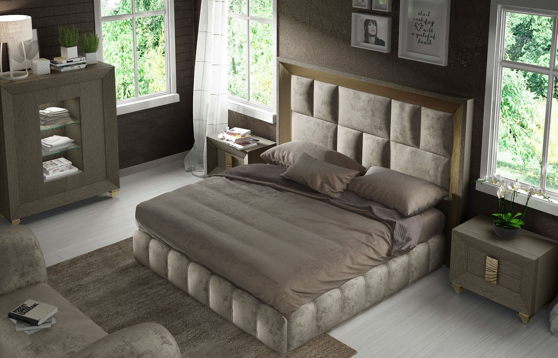Dor 111 Bedroom P10805 By Esf Furniture | Mobilia Cleopatra 3 Spain_DOR-111