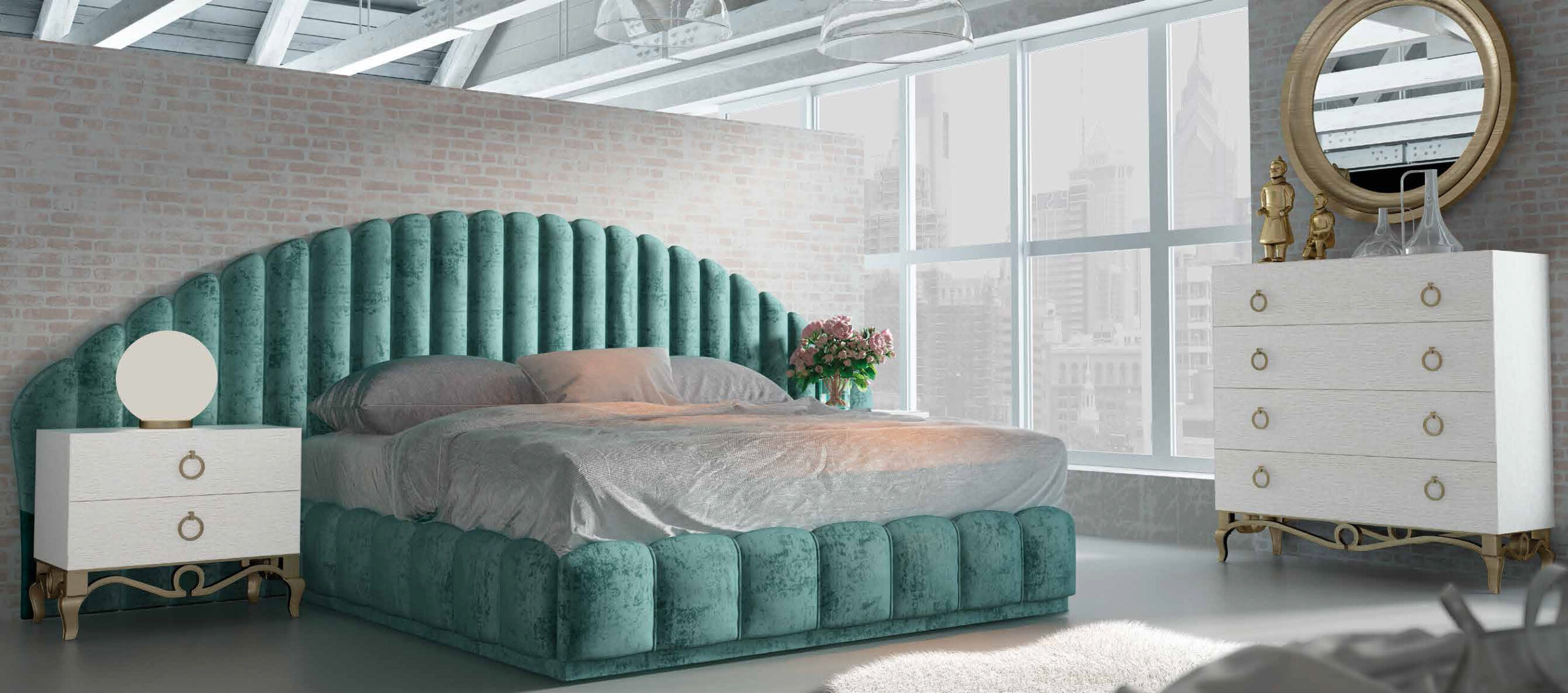 Dor 65 Bedroom P10759 By Esf Furniture | Mobilia Cleopatra 3 Spain_DOR-65