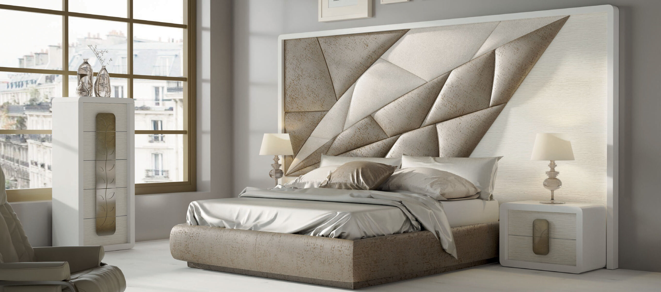 Dor 166 Bedroom P10860 By Esf Furniture | Mobilia Cleopatra 3 Spain_DOR-166