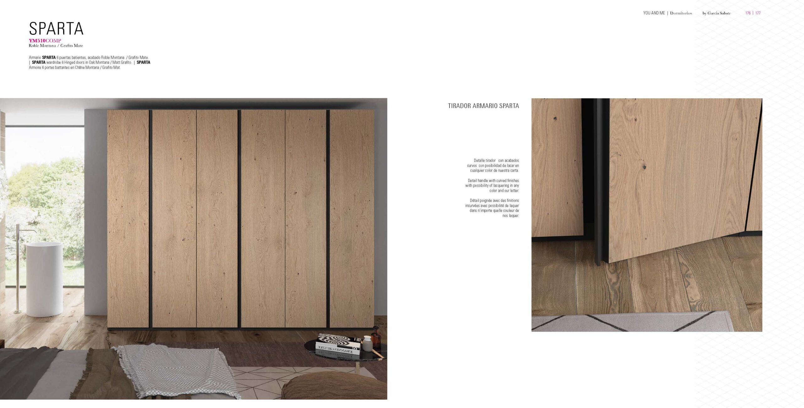 Ym510 Wardrobe I24792 By Esf Furniture | Mobilia Cleopatra 3 Spain_YM509-Sliding-Doors-Wardrobes