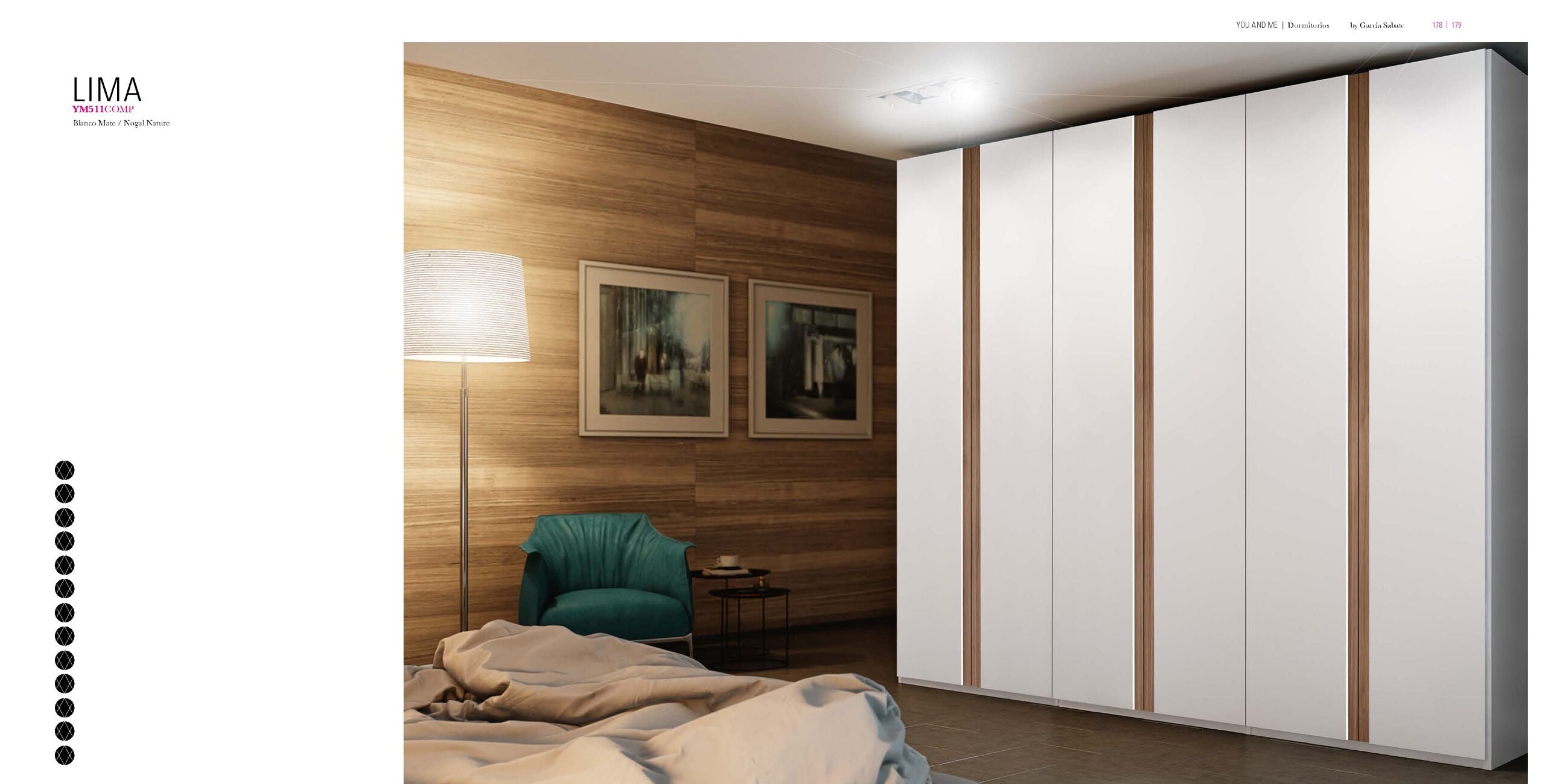Ym511 Wardrobe I24791 By Esf Furniture | Mobilia Cleopatra 3 Spain_YM511-Sliding-Doors-Wardrobes