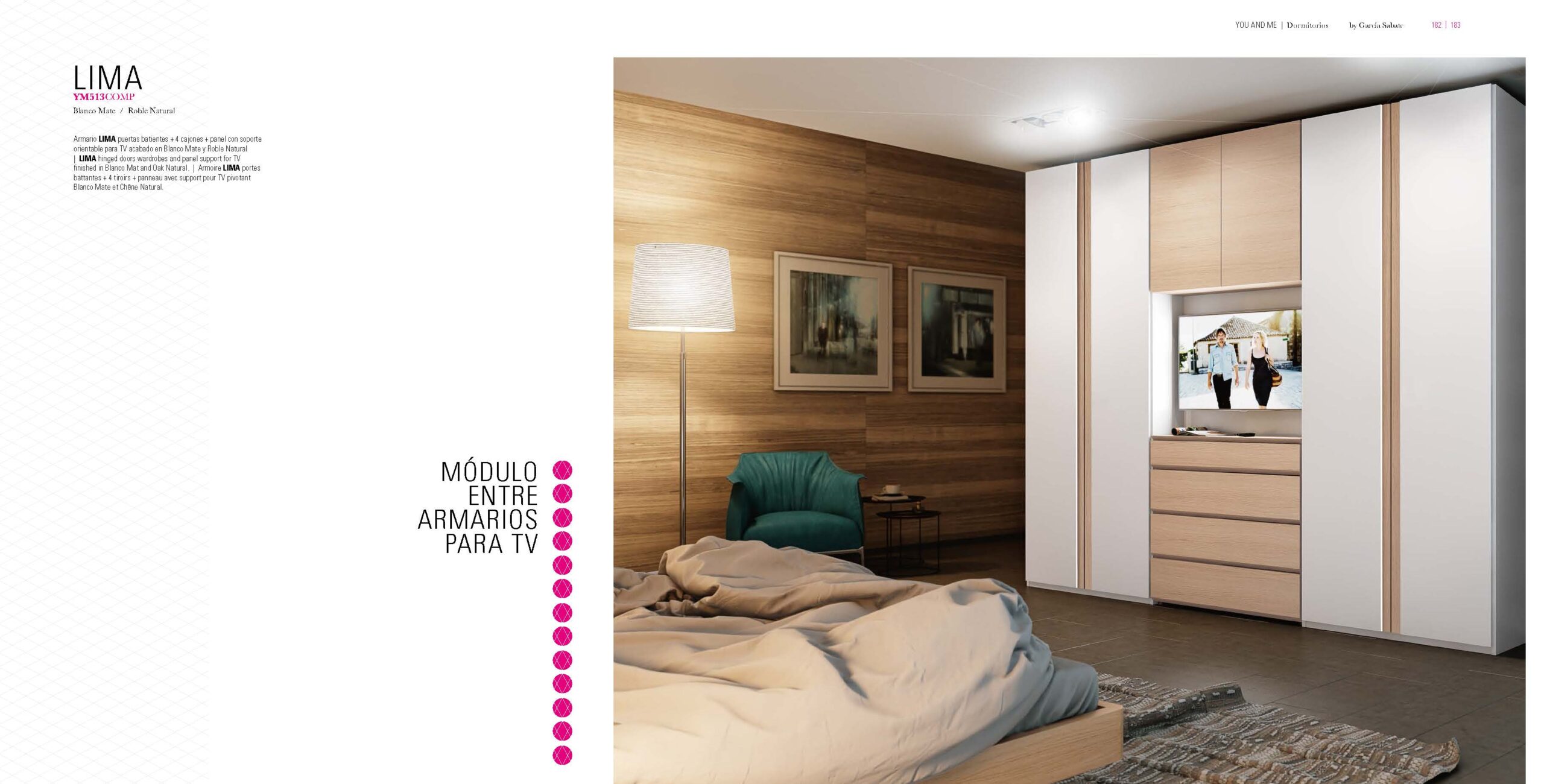 Ym513 Wardrobe I24789 By Esf Furniture | Mobilia Cleopatra 3 Spain_YM513-Sliding-Doors-Wardrobes
