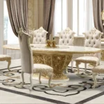 HD-903 – 7 PC DINING ROOM SET BY Homey Design - Image 3