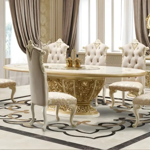 HD-903 – 7 PC DINING ROOM SET BY Homey Design - Image 3
