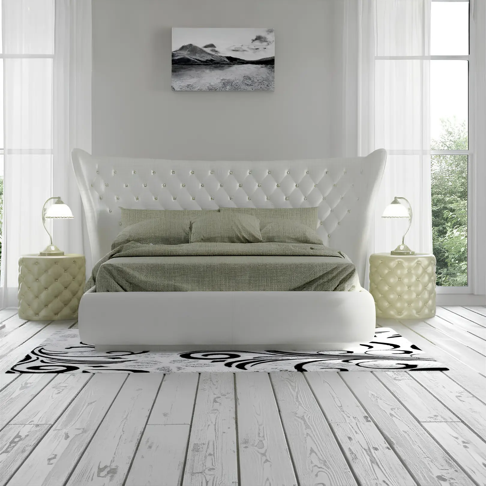 Dor 158 Bedroom By Esf Furniture | Mobilia Cleopatra 3 DOR 158 Bedroom