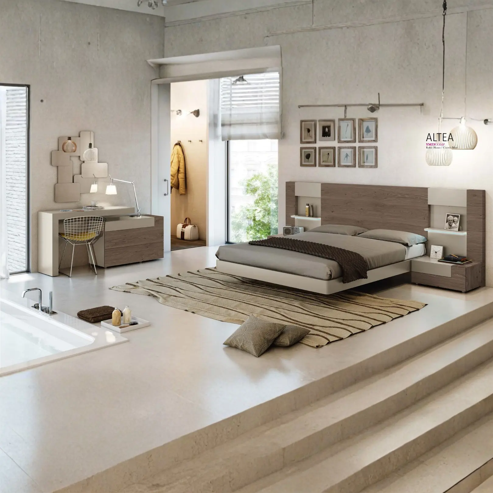 Ym23 Bedroom By Esf Furniture | Mobilia Cleopatra 3 YM23 Bedroom