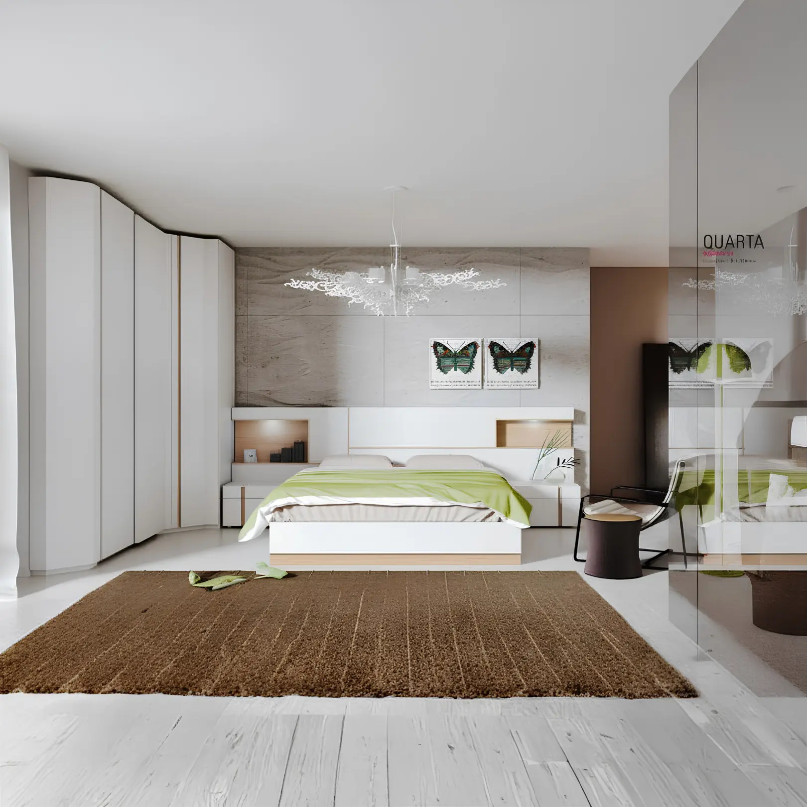 Ym20 Bedroom By Esf Furniture | Mobilia Cleopatra 3 YM20 Bedroom
