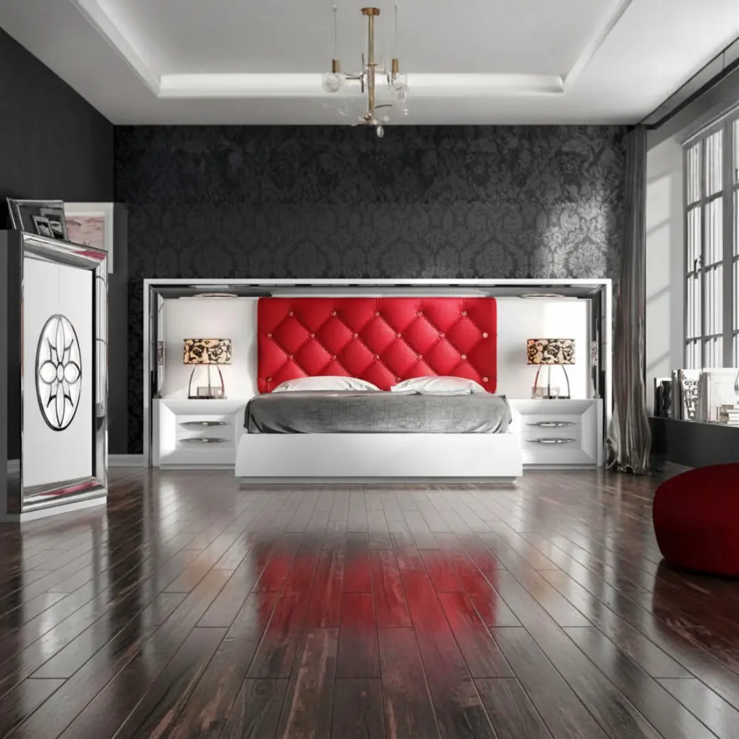 Dor 135 Bedroom By Esf Furniture | Mobilia Cleopatra 3 DOR 135 Bedroom