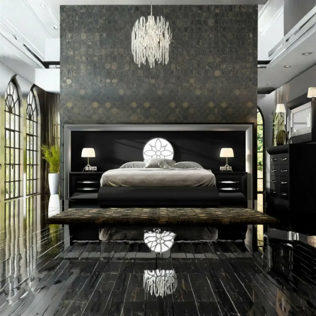 Dor 137 Bedroom By Esf Furniture | Mobilia Cleopatra 3 DOR 137 Bedroom