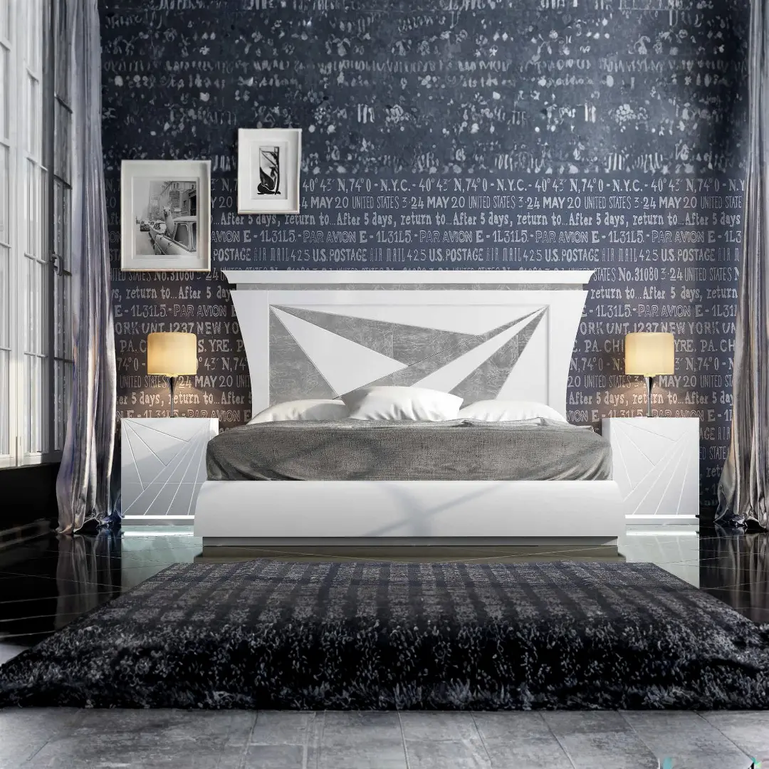 Dor 24 Bedroom By Esf Furniture | Mobilia Cleopatra 3 DOR 24 Bedroom