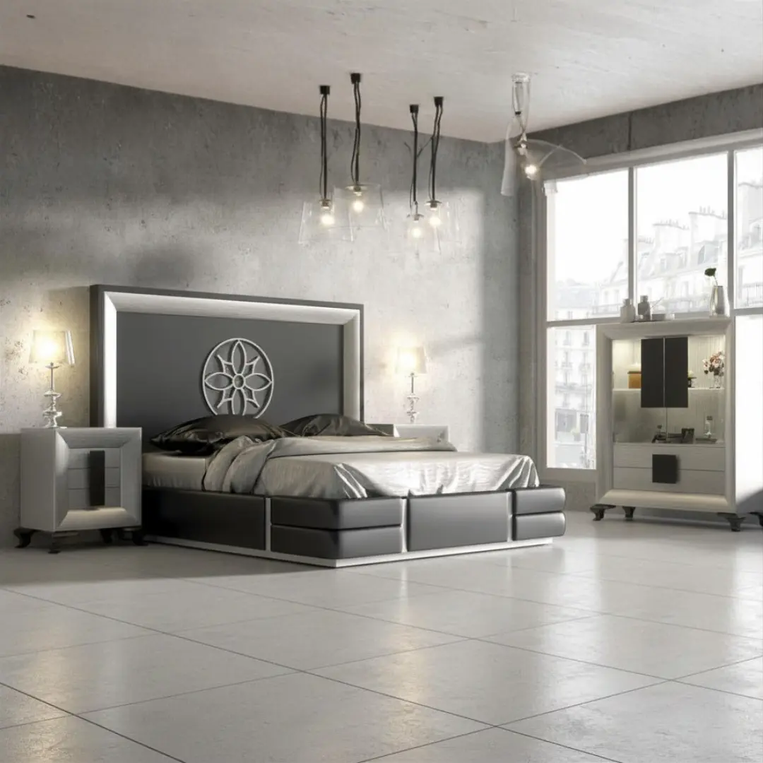 Dor 140 Bedroom By Esf Furniture | Mobilia Cleopatra 3 DOR 140 Bedroom