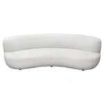 White Faux Sheepskin Simone Sofa