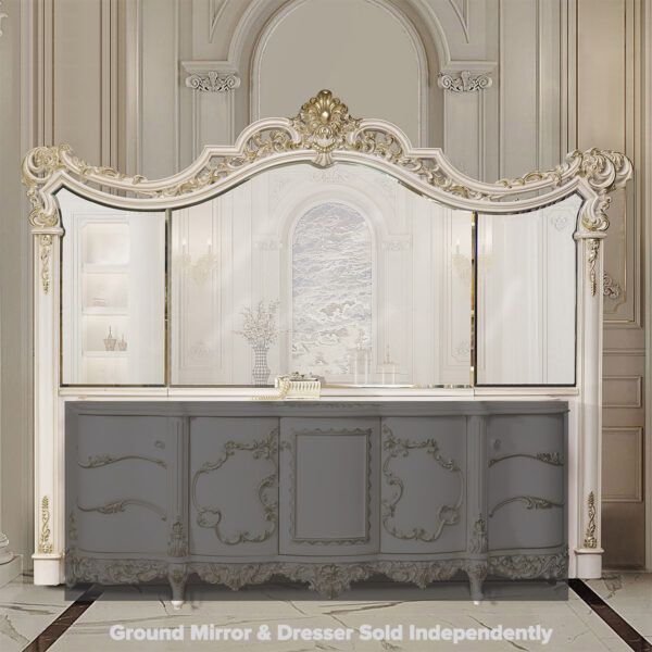 Hd-959 – Buffet Mirror By Homey Design | Mobilia Cleopatra 3 HD-959-BUFFET-MIRROR