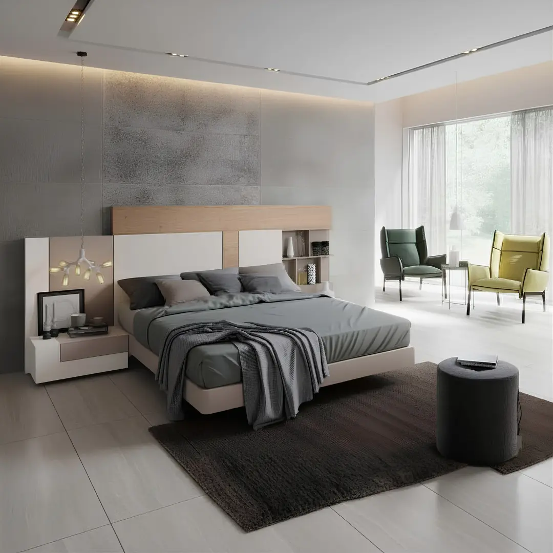Ym11 Bedroom By Esf Furniture | Mobilia Cleopatra 3 YM11 Bedroom