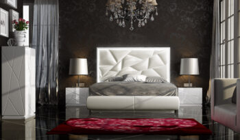 EX17 White Bedroom p10690 By ESF Furniture