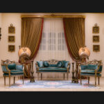 Handmade Vintage Emerald Green Sofa - Image 3