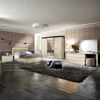 Platinum Bedroom Set Additional Items Ivory Betullia Sabbia
