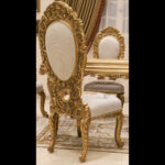 7pcs Handmade Bellagio Gold Dinning set - Image 3
