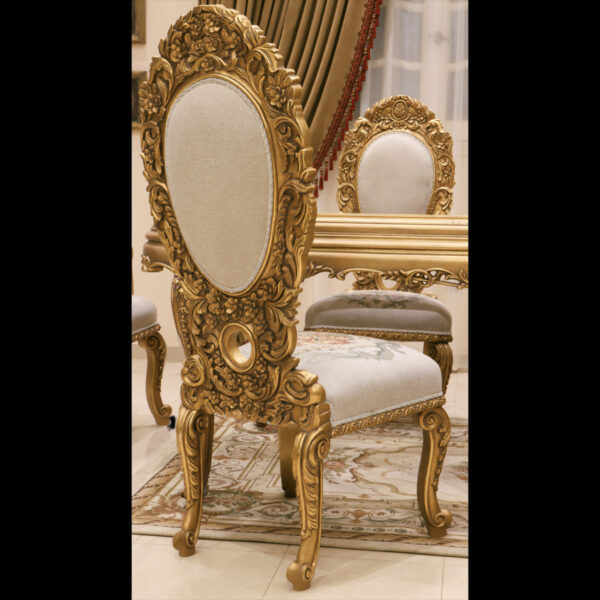 7pcs Handmade Bellagio Gold Dinning set - Image 3