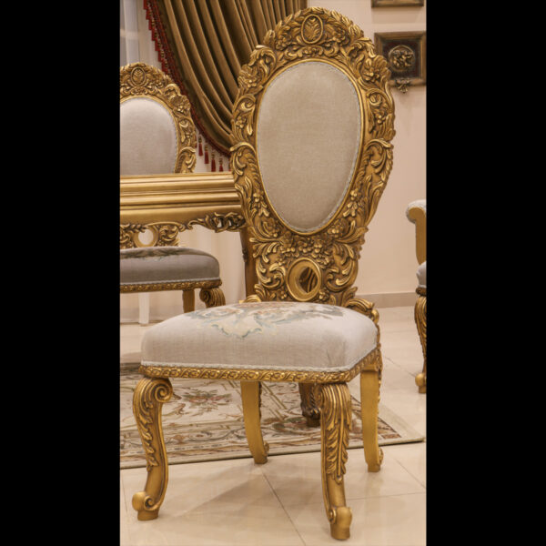 7pcs Handmade Bellagio Gold Dinning set - Image 4