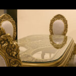 7pcs Handmade Bellagio Gold Dinning set - Image 6