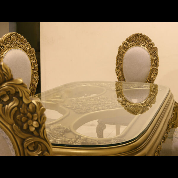 7pcs Handmade Bellagio Gold Dinning set - Image 6