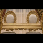 7pcs Handmade Bellagio Gold Dinning set - Image 5