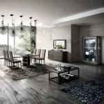 Elite Dining Room Set Additional Items Silver/Birch