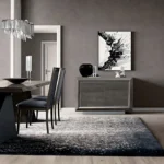 Elite Dining Room Set Additional Items Silver/Birch
