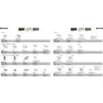 Elite Dining Room Set Additional Items Silver/Birch
