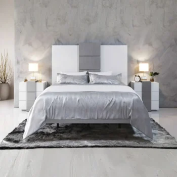 Mat MX64 White Bedroom Set
