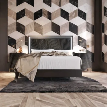 Mat MX68 Black Bedroom Set