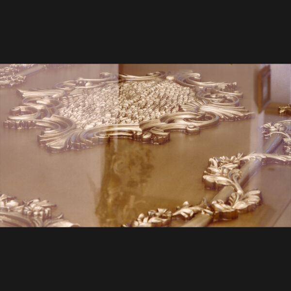 Handmade Palace Gold Dinning Table - Image 4