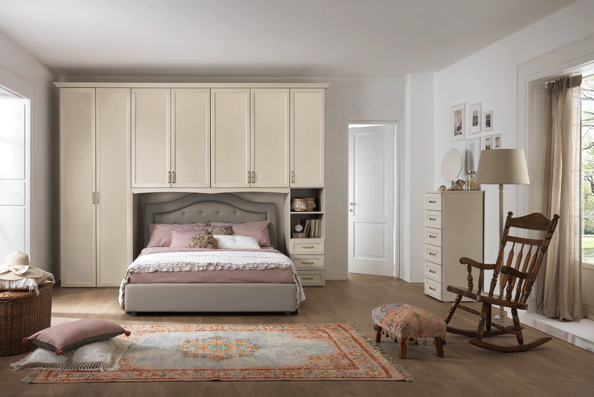 Af08 Bedroom Set P12753 By Esf Furniture | Mobilia Cleopatra 3 Bedrooms_AF08